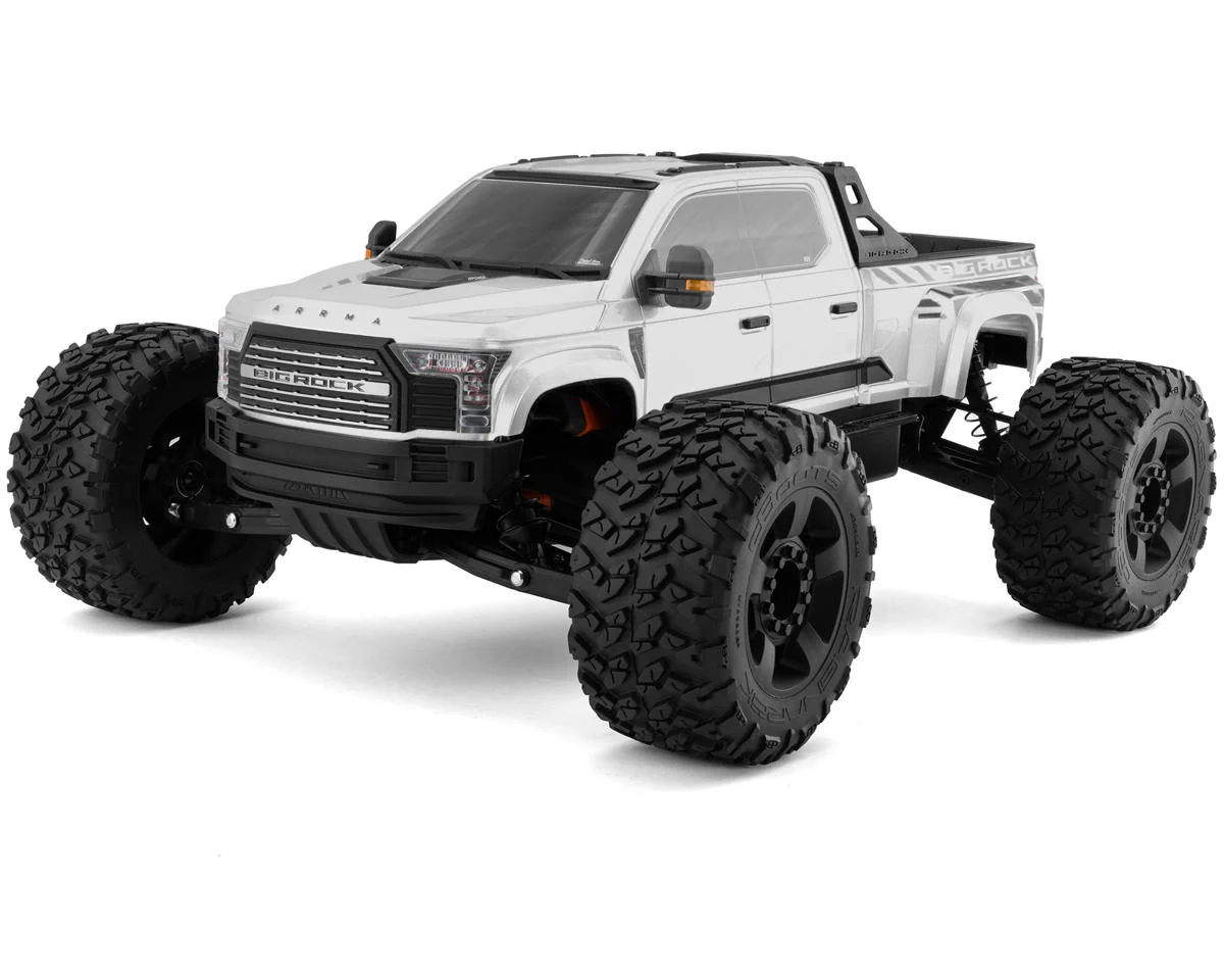 Rc მანქანა - Arrma 1/7 Big Rock 6S 4X4 BLX Monster Truck RTR - Gunmetal